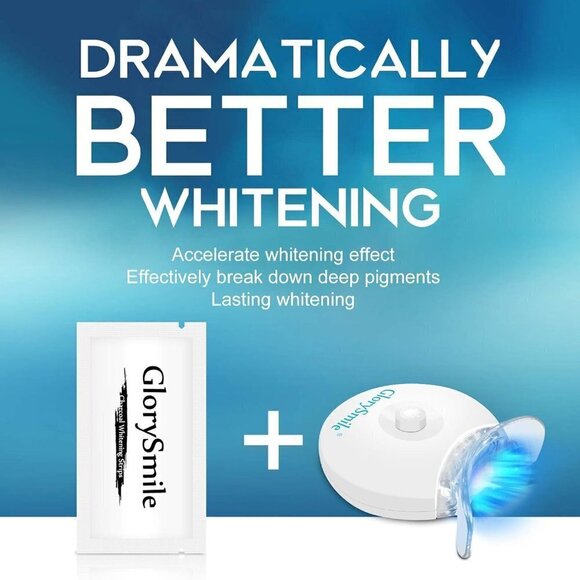 Teeth Whitening Strips Light Activated Charcoal Whitening Strips Dental Tool - Picture 4 of 7